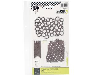 Carabelle Art Cut Die-Textures #1 3/Pkg