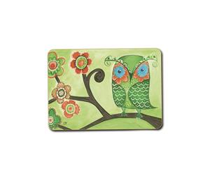 Cinnamon Owls Placemats Set of 6