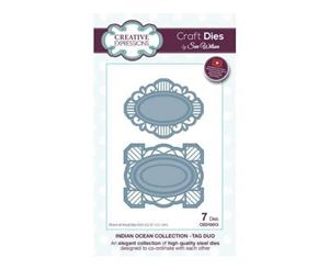 Craft Dies by Sue Wilson - Indian Ocean Collection - Tag Duo