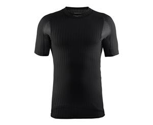 Craft Mens Active Extreme 2.0 Cn Short Sleeve Baselayer Top (Black) - RW5547