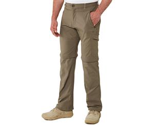 Craghoppers Mens Nosi Life Pro Convertible Zip Off Trousers - Pebble