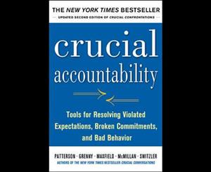 Crucial Accountability  Tools for Resolving Violated Expectations Broken Commitments and Bad Behavior