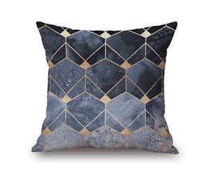 Cubes on Geometry Cotton&linen Pillow Cover 84416