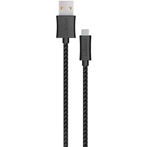 Cygnett USB C to USB A 2.0 1M Cable (Black)