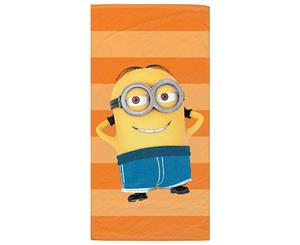 Despicable Me Minion Beach Towel Minion Sunbaking design