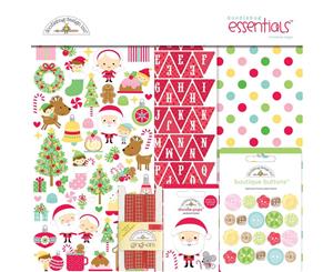 Doodlebug - Essentials Page Kit 12 inchX12 inch - Christmas Magic