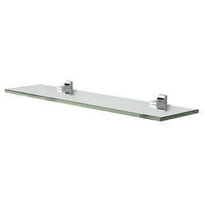 Dorf 500mm Chrome / Glass Jovian Shelf