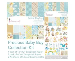 Dress My Crafts Collection Kit Bundle - Precious Baby Boy