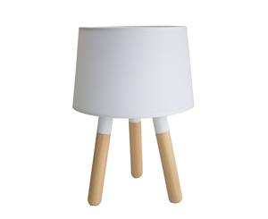 Eden Tripod Table Lamp in White