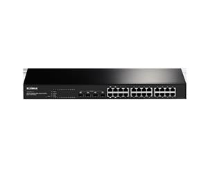 Edimax 24-Port Gigabit WebSmart Switch with 4-Port SFP Rack mount