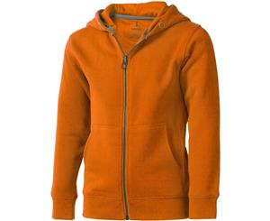 Elevate Childrens/Kids Arora Hooded Full Zip Kids Sweater (Orange) - PF1852