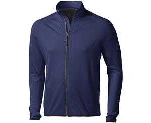 Elevate Mens Mani Power Fleece Full Zip Jacket (Navy) - PF1942