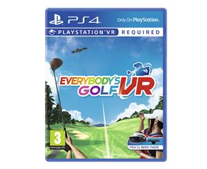 Everybodys Golf VR PS4 Game (PSVR Required)