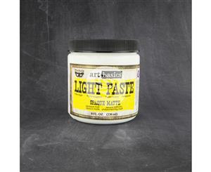 Finnabair Art Basics Light Paste 8oz-Opaque Matte