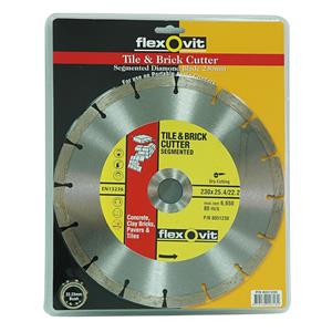 Flexovit 230 x 25.4/22mm Segmented Diamond Grinder Blade