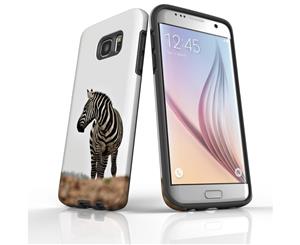 For Samsung Galaxy S7 Edge Case Protective Back Cover Zebra