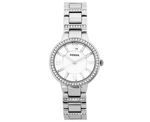 Fossil Womens 30mm Virginia Watch - Silver