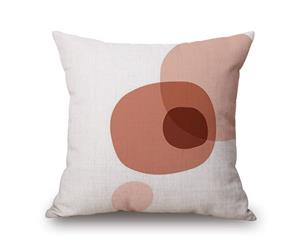 Geometric Simple Cotton&linen Pillow Cover 84440