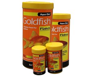 Goldfish Flake Food 10g 24g 52g 100g 180g Available Fish Food Aqua One