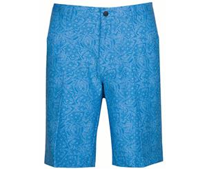 Greg Norman ML75 Paisley Print Short - Atlantic Blue - Mens