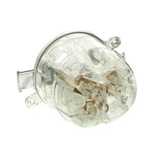 HPM Clear 10A Plug Base Bulk 10PK