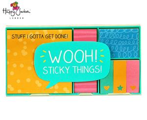 Happy Jackson Sticky Note Set Wooh! Sticky Things - Multi