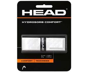 Head HydroSorb High Comfort/Tacky Replacement Grip f/ Rackets/Racquets White