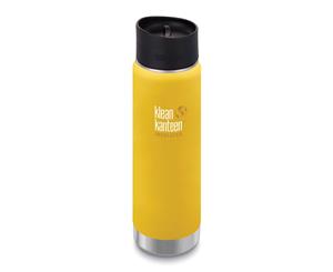 Insulated Wide Coffee Mug 20Oz (591Ml) Cafe Cap Bottle - Lemon Curry