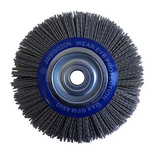 Josco 150mm Crimped Abrasive Nylon Wheel Brush