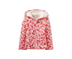 Joules Floral Reversible Fleece Jacket