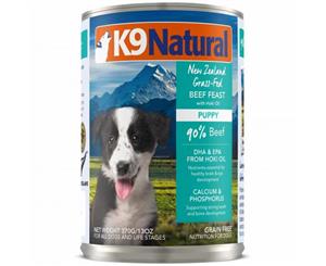 K9 Natural Grain Free Canned Puppy Food - Beef and Hoki 370g