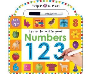 Learn to Write Numbers 123  Wipe Clean Learning