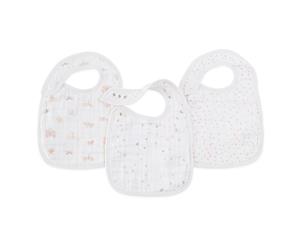 Lovely Reverie 3-Pack Classic Snap Bibs