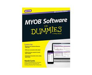 MYOB Software for Dummies 8th Australian Edition Book