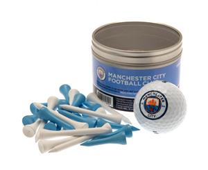 Manchester City Fc Ball And Tee Set (Blue/White) - TA2758