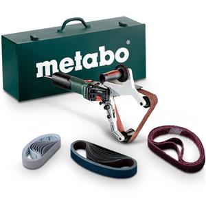 Metabo 1550W Tube Belt Sander RBE15180 Set 602243500