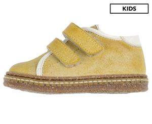 Momino Boys' Velcro Sneakers - Ochre