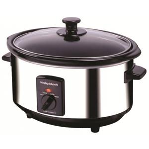 Morphy Richards - 48710 - 3.5L Polished Stainless Steel Slow Cooker