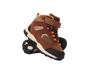 Mountain Warehouse Kid Forest Junior Waterproof Boot - Brown