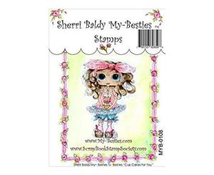 My Besties Clear Stamps 4Inch X6inch Cup Cakes For You