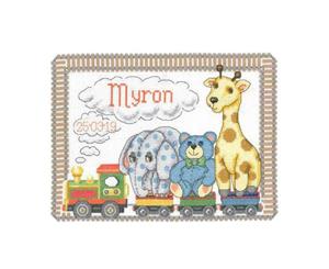 My Cross Stitch Celebration ANIMAL MAGIC BIRTH SAMPLER Kit X Stitch 057132