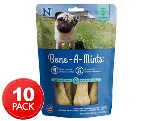 N-Bone Bone-A-Mints Small Dog Dental Bones Mint Flavour 10pk