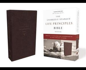 NKJV Charles F. Stanley Life Principles Bible [Second Edition Burgundy]  Growing in Knowledge and Understanding of God Through His Word