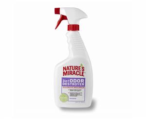 Nature's Miracle 709ml 3 in 1 Odour Destroyer Unscented