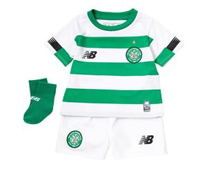 New Balance Kids Celtic Home Baby Kit 2019 2020 - White/Green