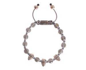 Nialaya Cz Cone Labrodite 925 Silver Bracelet