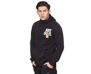 Nike Men's Just Do It Full Zip Hoodie - Black