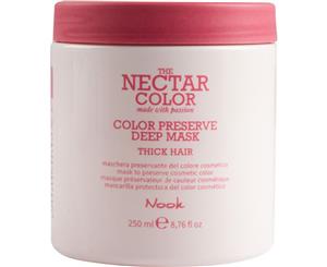 Nook Nectar Color Color Preserve Deep Mask 250ml - Thick Hair