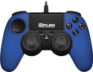 Officially Licensed Wired Controller Blue for PS4