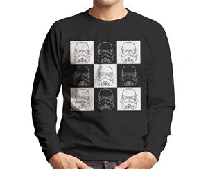 Original Stormtrooper Vice Versa Helmets Men's Sweatshirt - Black